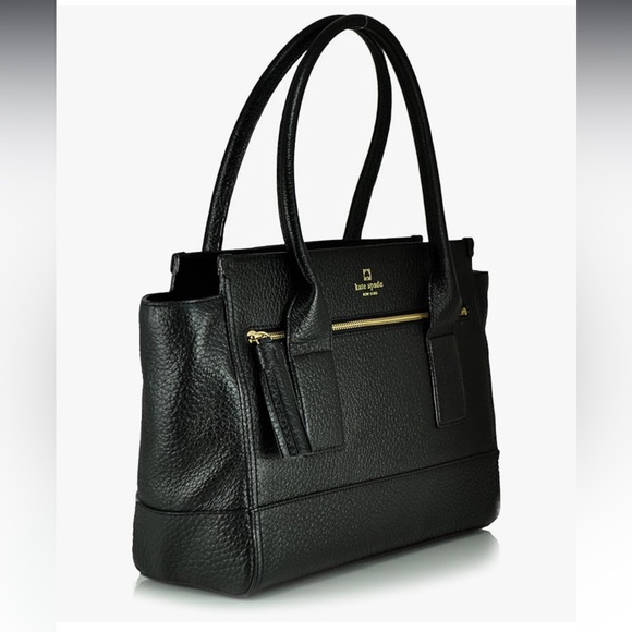 kate spade Handbags - Kate Spade Avenue Oden Southport Black Leather Handbag